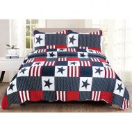 Americana Quilt Set by United Curtain