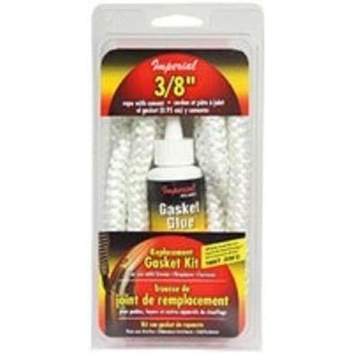  United States NEW IMPERIAL 7 FT 3/8 WOOD STOVE DOOR HEATER ROPE GASKET W/ CEMENT 4009809