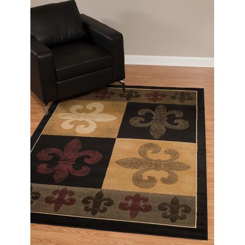  United Weavers of America French Quarter Area Rug, 110 x 3, Olive