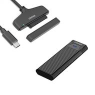 [Bundle] Unitek M.2 NVMe SSD Enclosure and USB C Hard Drive Adapter