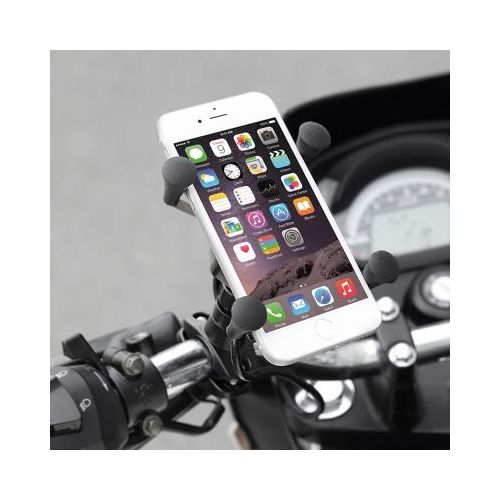  Universal Mobile Phone Holder Rack Navigation Bracket with USB Charging for Electric Car Motorcycle