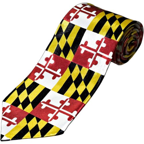  Universal Maryland Flag Tie