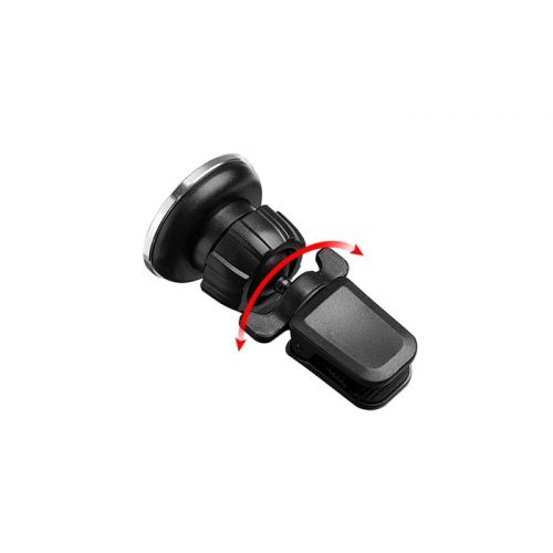  Universal Air Vent Magnetic Car Mount Holder wSecure Twist Lock Black