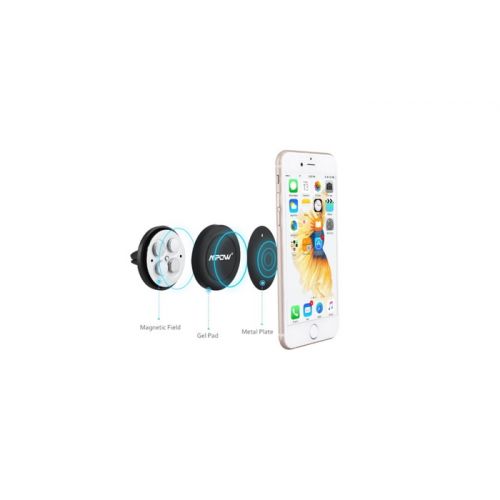  Universal Phone Holder Magnetic Air Vent Car Mount Stand for iPhone