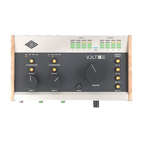  UA Volt 476 USB Audio Interface and Amazon Basics XLR Microphone Cable