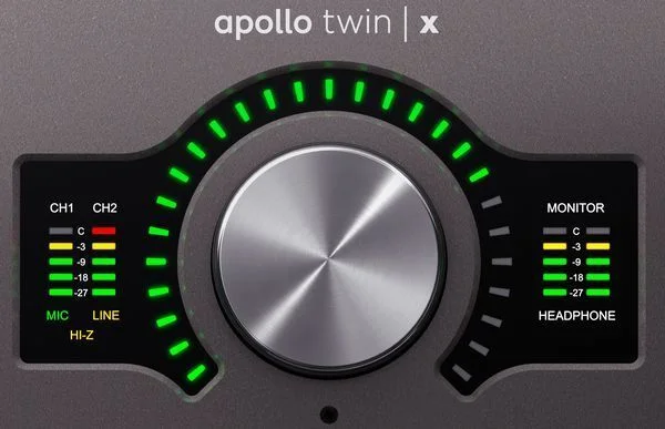  Universal Audio Apollo Twin X QUAD Heritage Edition 10x6 Thunderbolt Audio Interface with UAD DSP