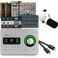 Universal Audio Apollo Solo Heritage Edition Thunderbolt 3 Audio Interface and SD1 Microphone