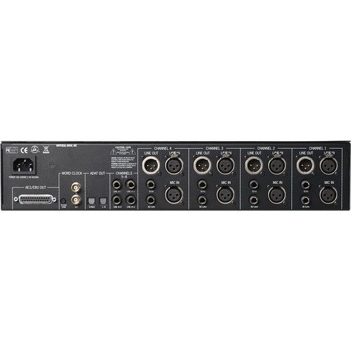  Universal Audio 4-710D - Tone Blending Twin-Finity Microphone Preamp and DI