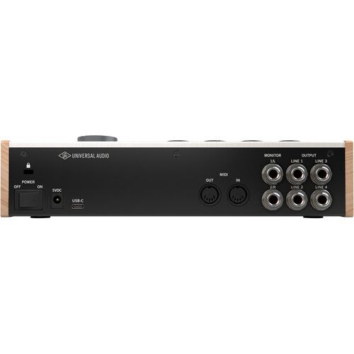  Universal Audio Volt 476P Portable 4x4 USB Audio/MIDI Interface with Four Mic Preamps and Built-In Compressor