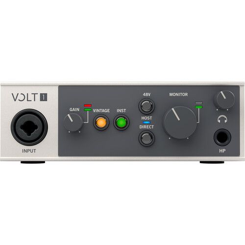  Universal Audio Volt 1 USB-C Audio/MIDI Interface