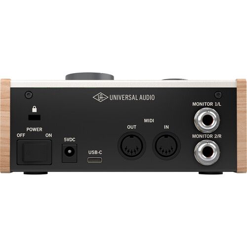  Universal Audio Volt 176 Portable 1x2 USB Type-C Audio/MIDI Interface with Built-In Compressor