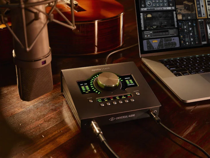  Universal Audio Apollo Twin MKII DUO Heritage Edition 10x6 Thunderbolt Audio Interface with UAD DSP