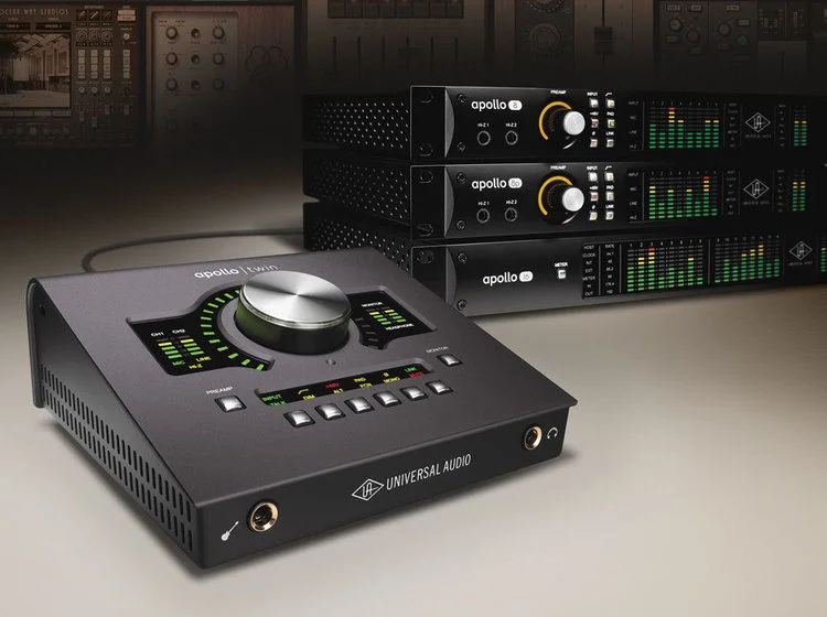  Universal Audio Apollo Twin MKII DUO Heritage Edition 10x6 Thunderbolt Audio Interface with UAD DSP