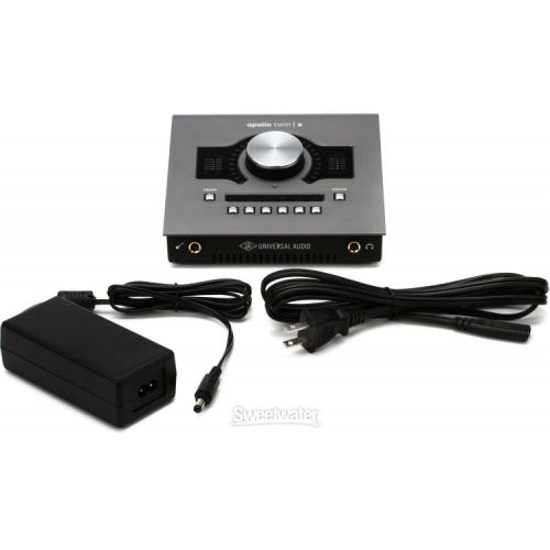  Universal Audio Apollo Twin X DUO Heritage Edition 10x6 Thunderbolt Audio Interface with UAD DSP Demo