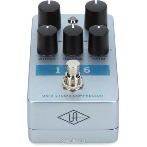  Universal Audio UAFX 1176 Studio Compressor Pedal Demo