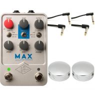 Universal Audio Max Preamp and Dual Compressor Pedal Pedal Cap and Cable Bundle