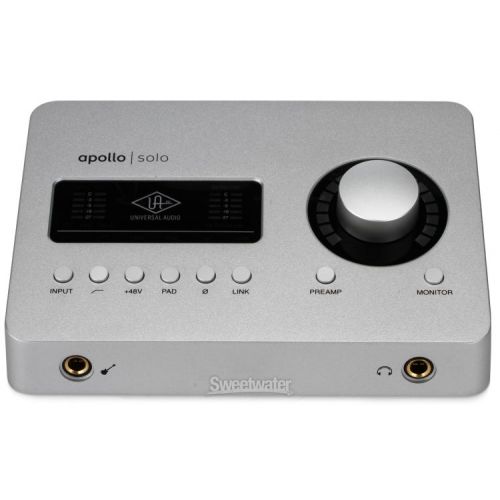  Universal Audio Apollo Solo Heritage Edition Thunderbolt 3 Audio Interface with UAD DSP Demo