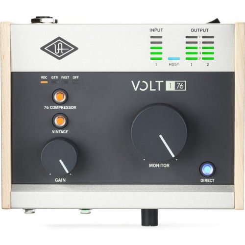  Universal Audio Volt 176 USB-C Audio Interface with Microphone and Headphones