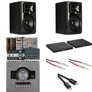 Universal Audio Apollo Twin X DUO Heritage Edition 10x6 Thunderbolt Audio Interface and JBL 308P 8