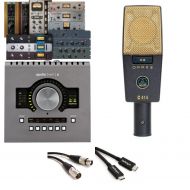 Universal Audio C414 XLII and Apollo Twin X DUO Heritage Edition Vocal Recording Bundle