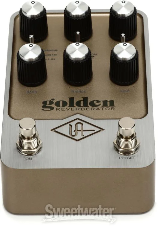  Universal Audio UAFX Golden Reverberator Pedal