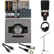 Universal Audio Apollo Twin X DUO Heritage Edition and Neumann TLM 102 Recording Bundle