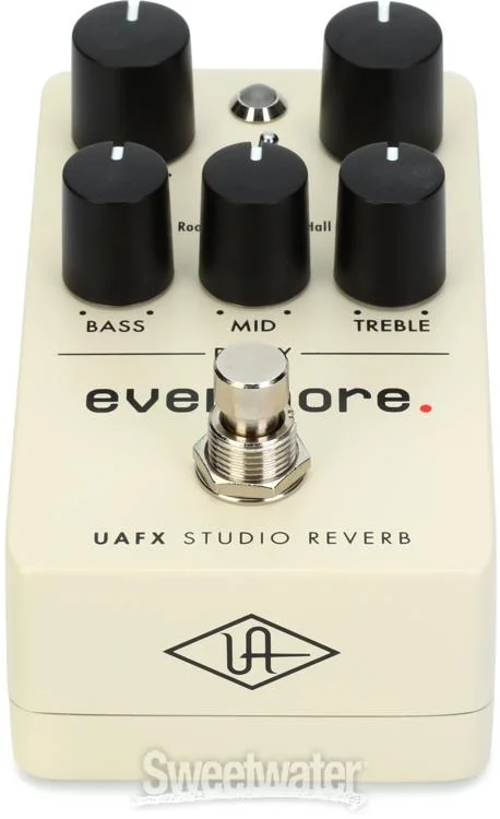  Universal Audio UAFX Evermore Studio Reverb Guitar Effects Pedal