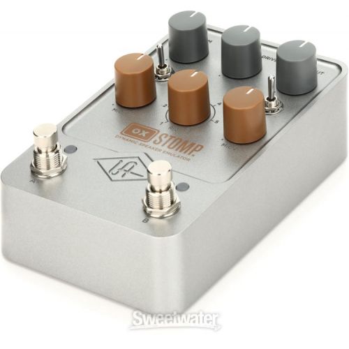  Universal Audio OX Stomp Dynamic Speaker Emulator Stereo Pedal