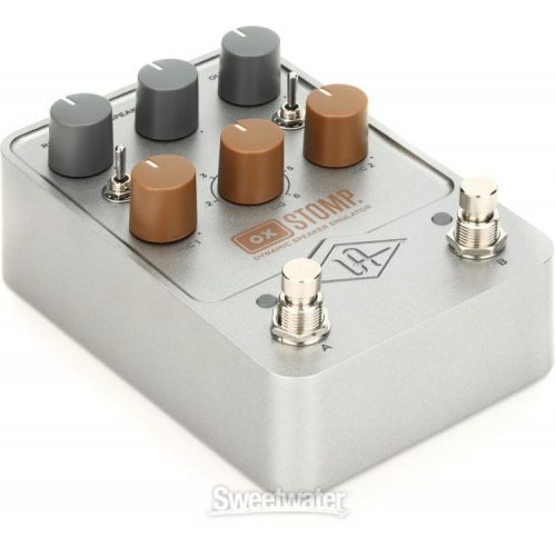  Universal Audio OX Stomp Dynamic Speaker Emulator Stereo Pedal