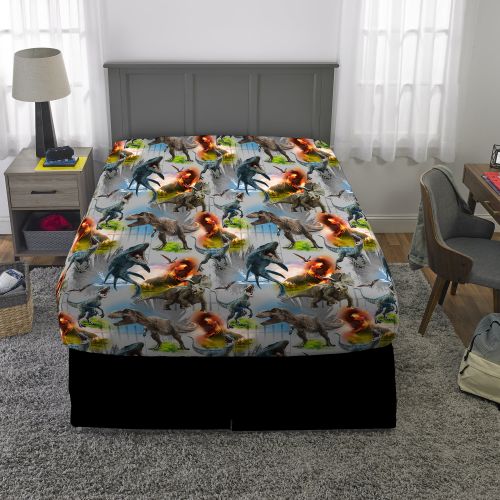  Universal Jurassic World 2 Eruption Kids Bedding Sheet Set, Full