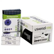 Universal One Universal 95200 Multipurpose Paper, 98 Brightness, 20lb, 8-1/2 x 11, Bright White, 5000 Shts/Ctn