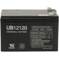 Universal Power Group 12V 12Ah Replacement Battery for Peg Perego IAKB0501 (Battery Only - Reuse Existing Connector)