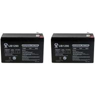Universal Power Group 12V 9AH Sealed Lead Acid Battery Replacement for B&B BB BP8-12 - 2 Pack