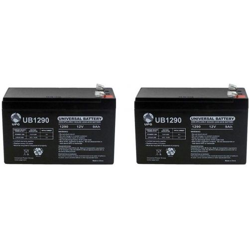  Universal Power Group 12V 9AH Sealed Lead Acid Battery Replacement for B&B BB BP8-12 - 2 Pack