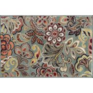 Universal Rugs Dilek Contemporary Abstract Seafoam Scatter Mat Rug, 2 x 3