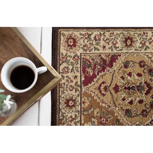  Universal Rugs 105120 Multi 5x7 Area Rug, 5-Feet by 7-Feet