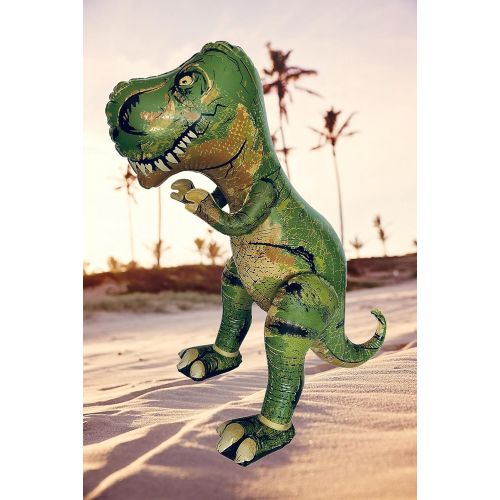  Universal Specialties Giant TRex Dinosaur Inflatable Tyrannosaurus Rex Birthday Party Pool Party Toy