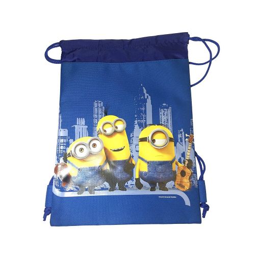  Universal Studio Despicable Me Minion Drawstring Backpack