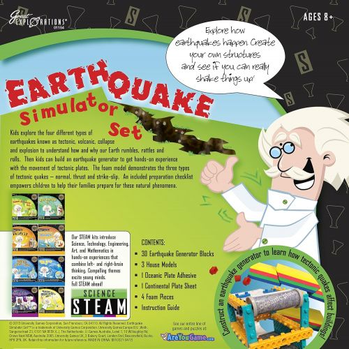  University Games Great Explorations Earthquake Simulator Set