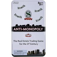 Anti-Monopoly Game Tin Travel by University Games |The Real Estate Trading Game for the 21st Century | Fun, Challenging Game in Travel Tin | For Ages 8 Years and Up