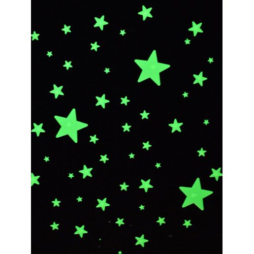  [아마존베스트]University Games Great Explorations Wonder Stars Super Kit Glow In The Dark Ceiling Stars 150Piece In 4 Sizes Reusable Adhesive Putty & Constellation Star Map Lifetime Glow Guarantee