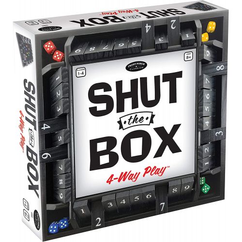  University Games Shut-The-Box 4 Way Play