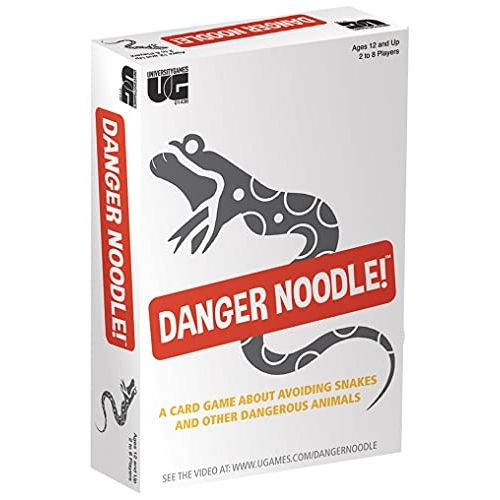  [아마존베스트]Danger Noodle Card Game by University Games for 2 to 8 Players Ages 12 and Up The Perfect Party Game for Game Night or Family Events, Multi (01436)