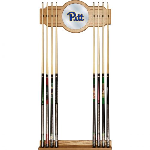  University of Pittsburgh Wood & Mirror Wall Cue Rack