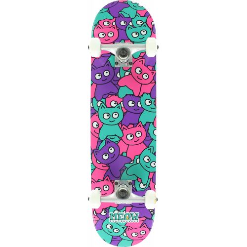  Universo Brands Meow Complete Skateboards - Complete Skateboards - Ready to Ride Right Out of The Box!