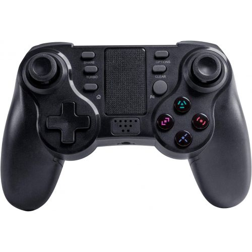  [아마존베스트]Controller for PS4, Uniway [2020 New Version] Wireless Gaming Remote Compatible with Playstation 4,Support Six-axis Dual Vibration and Colorful LEDs and Touch Pad