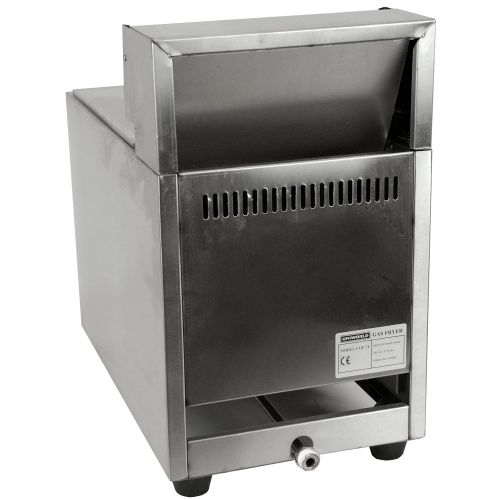  Uniworld UniWorld Deep Fryer Single Basket Liquid Propane Stainless Steel UGF-71