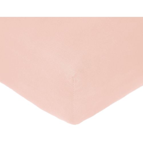  Unknown Pinzon 300 Thread Count Organic Cotton Crib Sheet Baby Bedding, Blush Pink