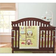 Unknown Baby GreenOwl 10pcs Crib Bedding Set (with musical mobile)