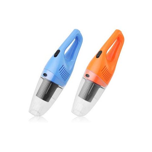  Unknown 120W Car Household Wet and Dry Cleaner Cordless Vacuum Cleaner - Car Electronics Car Vacuum - (Orange)